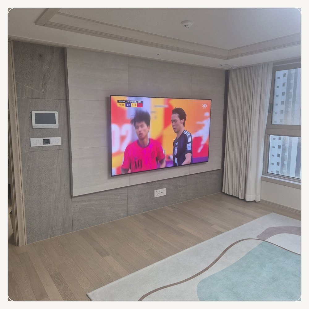 무타공벽걸이티비 TV설치∥일직동 노온사동 가학동 옥길동